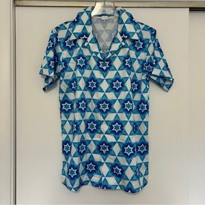 Men's Button down Geometric Pattern Shirt